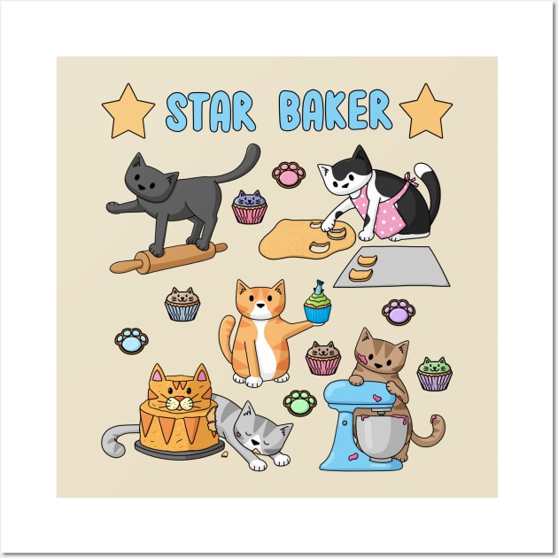 Star Baker Wall Art by Doodlecats 